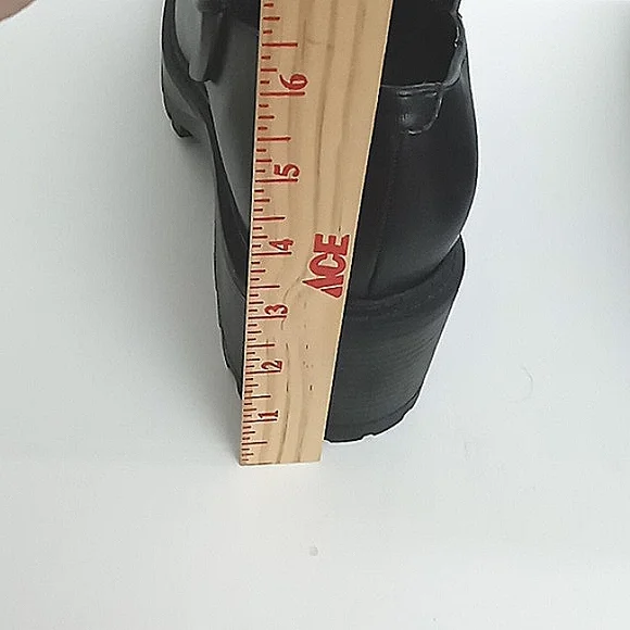 G by Guess Shoes Women's Size 10 Mary Jane Chunky Heel Buckle Strap Black Y2K - Picture 10 of 10